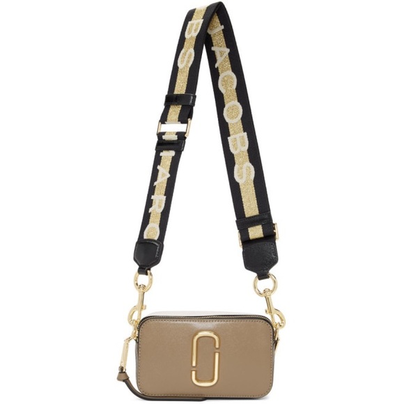 Marc Jacobs Snapshot Small Bag Taupe & White - Picture 12 of 13